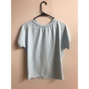 Krakow, PL Boutique - Ripped Blue Top